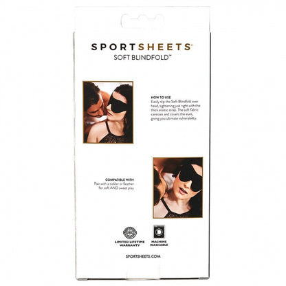 Sportsheets - Soft Blindfold - Black (SS930-40)