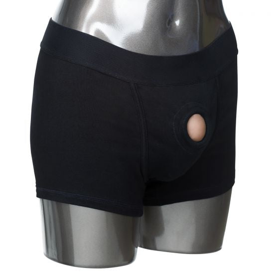 CalExotics - Packer Gear Black Boxer Brief Harness XL/2XL
