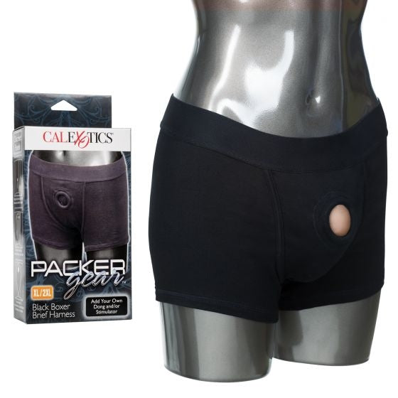 CalExotics - Packer Gear Black Boxer Brief Harness XL/2XL