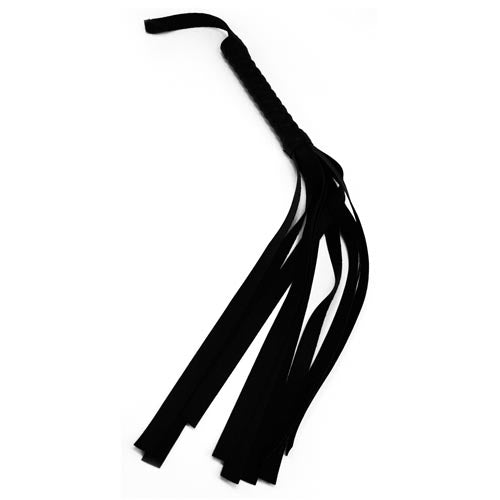Sex & Mischief S&M - Black Faux Leather Flogger