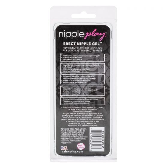 Nipple Play Erect Nipple Gel Mint 0.5oz/15mL (Packaged)