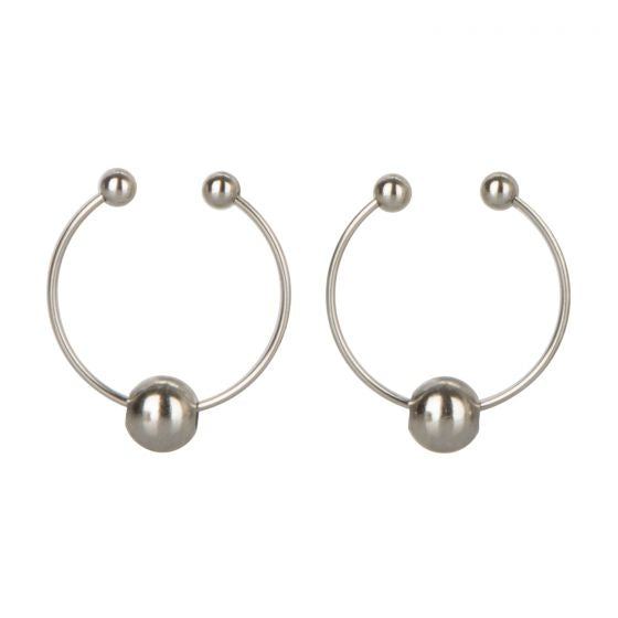 Nipple Rings Silver