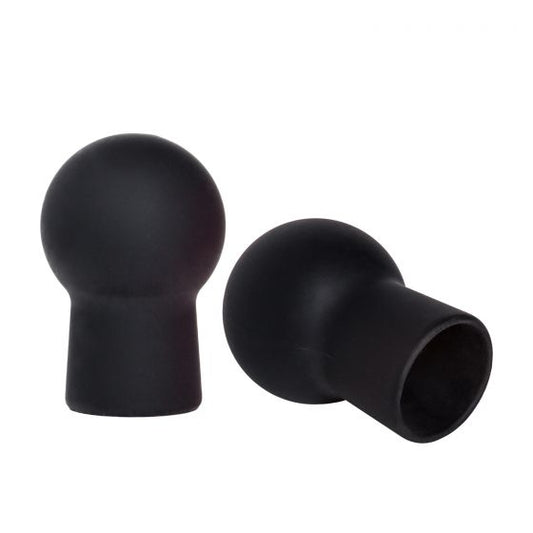 California Exotic Nipple Play Silicone Advanced Nipple Suckers - Black