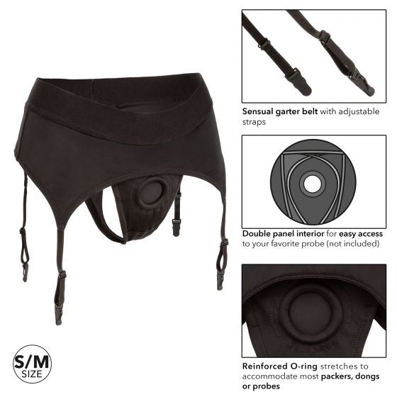 CalExotic - Boundless Thong with Garter - S/M
