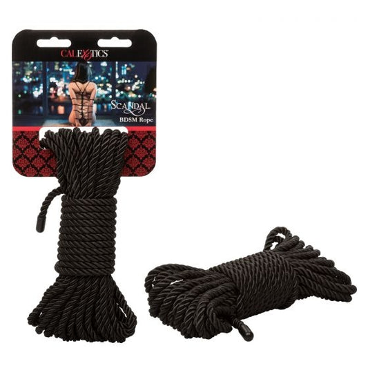 Scandal BDSM Rope 10m - Black