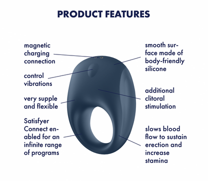 Satisfyer Strong One Ring with Free App
