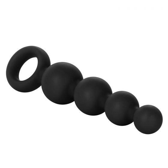 Silicone Booty Beads - Black