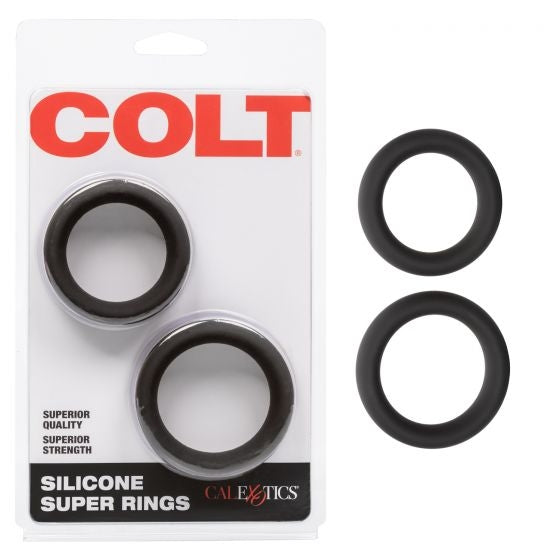 Colt Silicone Super Rings - Black