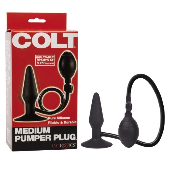 Colt Medium Pumper Plug - Black