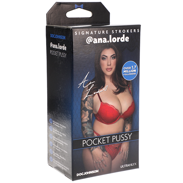 Signature Strokers - Girls of Social Media - @ana.lorde - ULTRASKYN Pocket Pussy