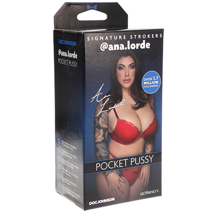 Signature Strokers - Girls of Social Media - @ana.lorde - ULTRASKYN Pocket Pussy