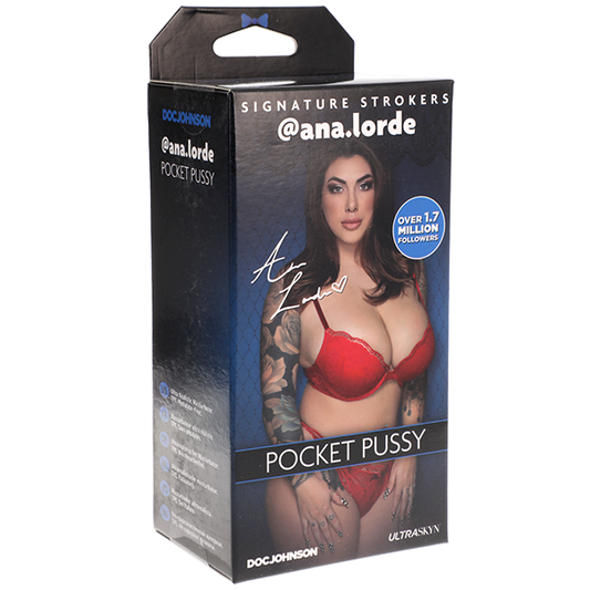 Signature Strokers - Girls of Social Media - @ana.lorde - ULTRASKYN Pocket Pussy