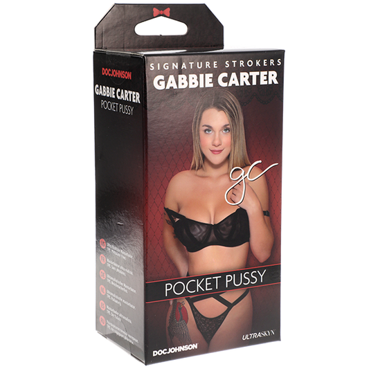 Signature Strokers - Gabbie Carter - ULTRASKYN Pocket Pussy - Vanilla