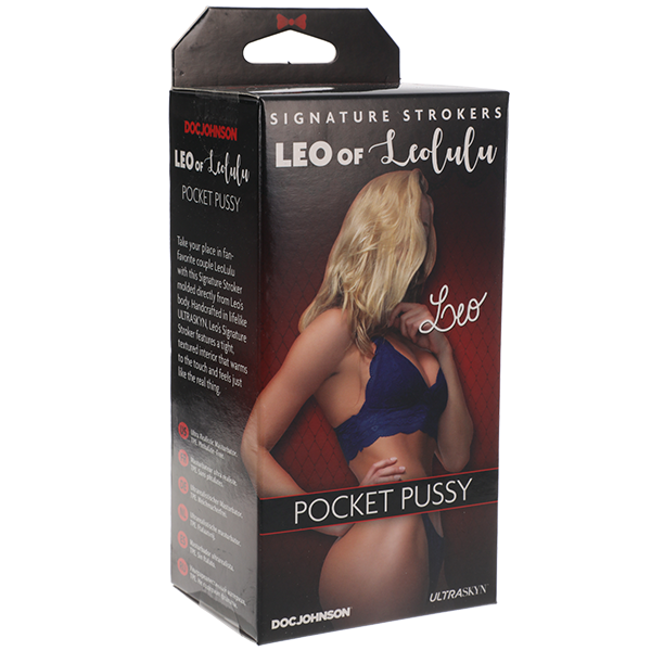 Signature Strokers - Leo of Leolulu - ULTRASKYN Pocket Pussy - Vanilla