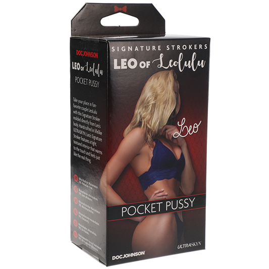 Signature Strokers - Leo of Leolulu - ULTRASKYN Pocket Pussy - Vanilla