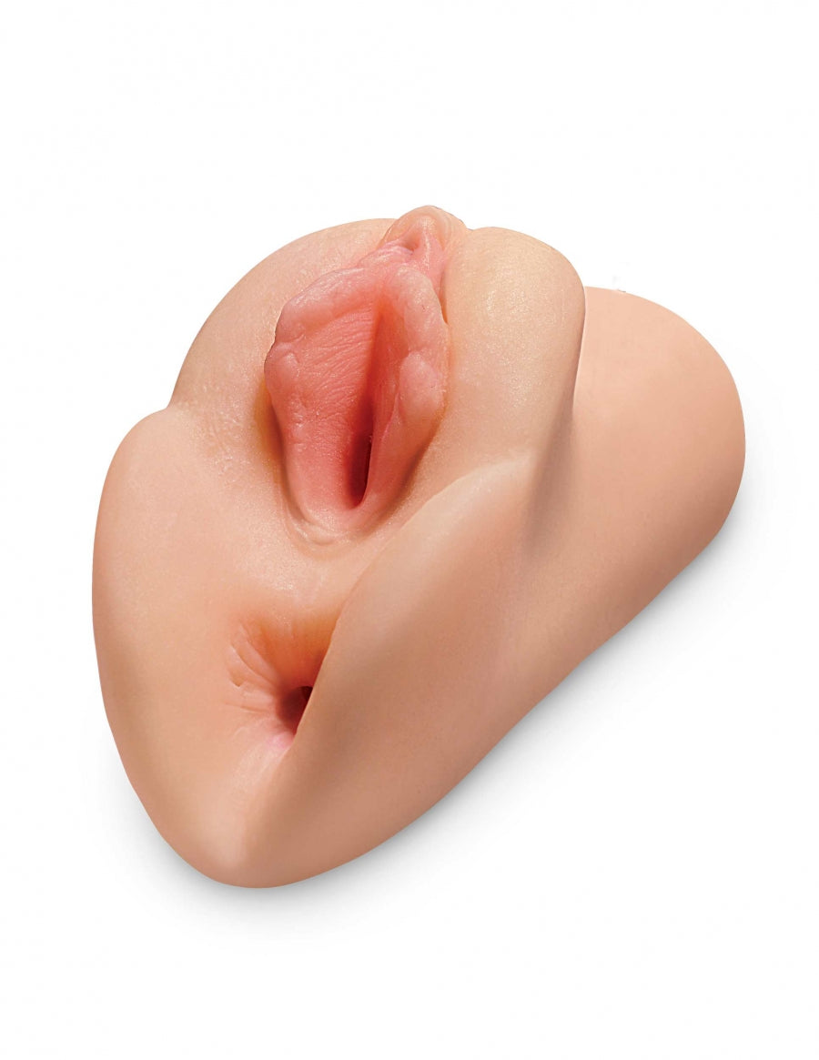 PDX Plus Perfect Pussy Double Stroker - Light