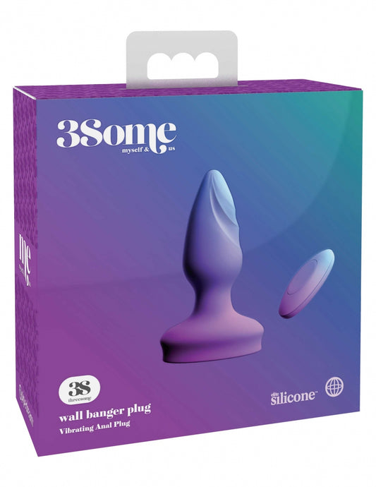 Pipedream Wall Banger Plug - Purple