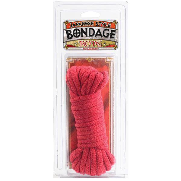 Red Cotton Japanese-Style Bond. Rope