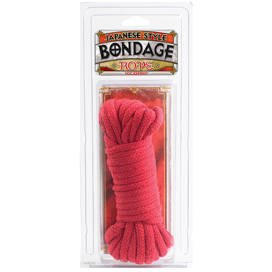 Red Cotton Japanese-Style Bond. Rope