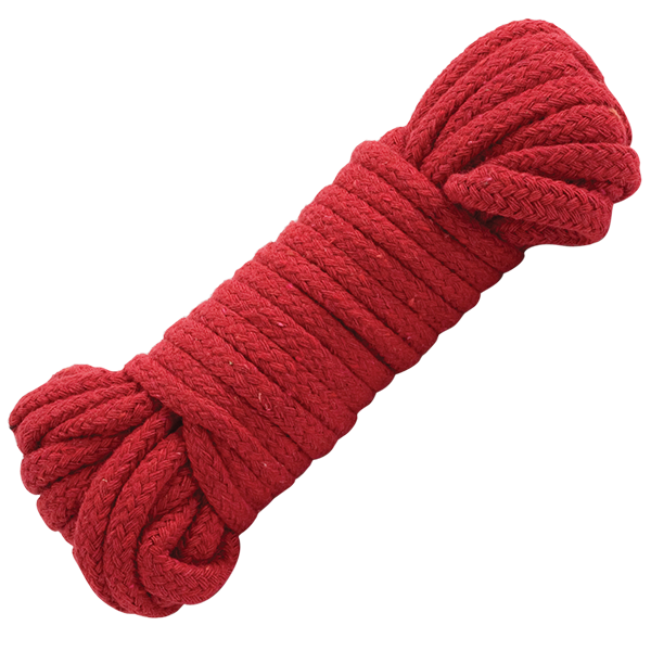 Red Cotton Japanese-Style Bond. Rope