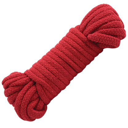 Red Cotton Japanese-Style Bond. Rope