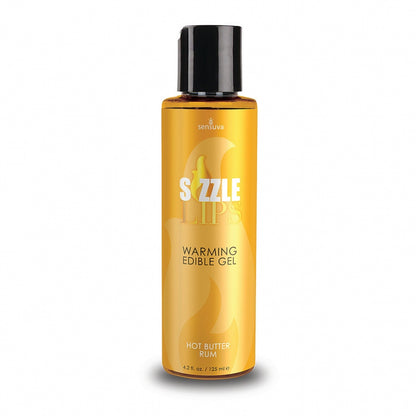 Sensuva - Sizzle Lips Butter Rum Warming Gel 4.2oz Bottle
