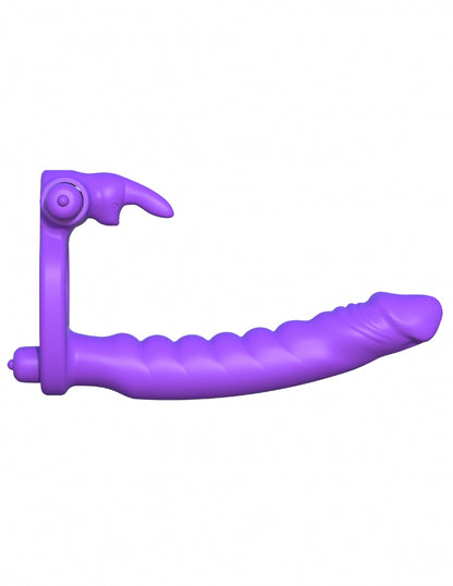 Fantasy C-Ringz - Silicone Double Pene Rabbit