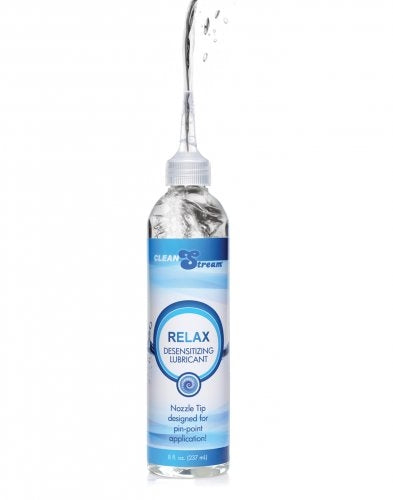 Clean Stream Relax Desensitizing Lubricant with Nozzle Tip 8 oz.