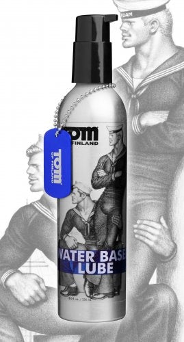 Tom of Finland Water Based Lube 8 oz
