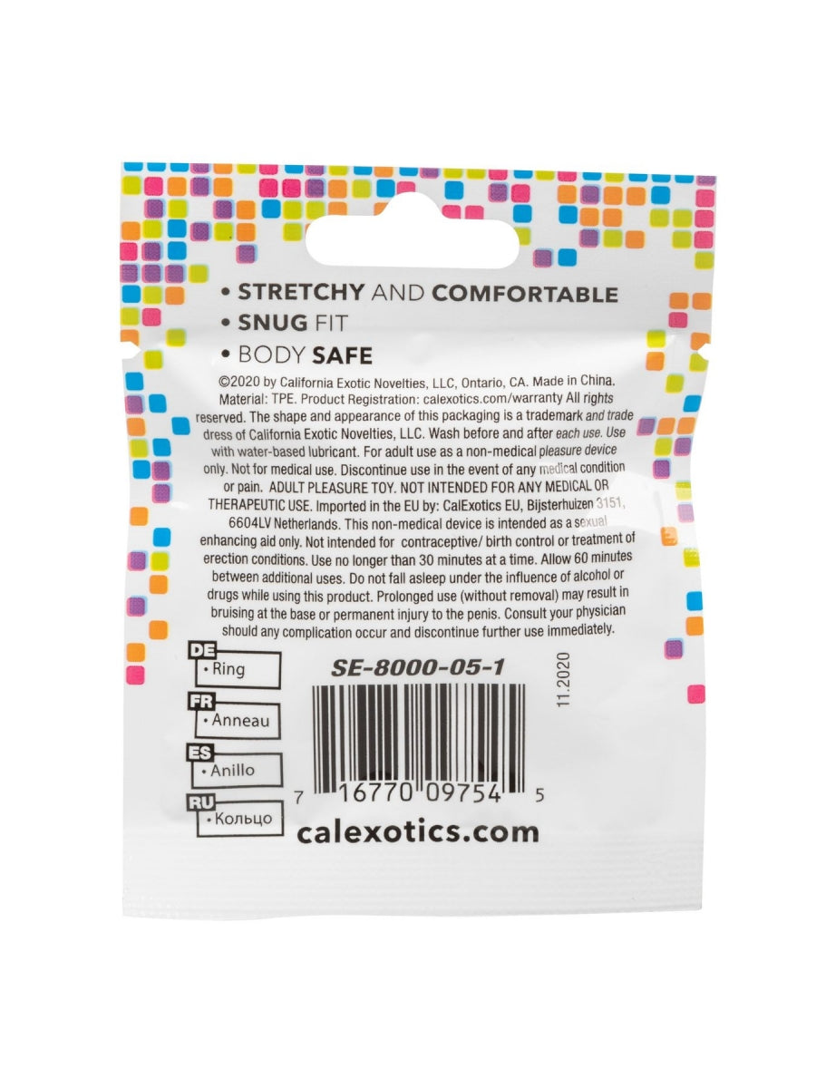 Foil Pack Ring - Clear (Case Qty: 24)