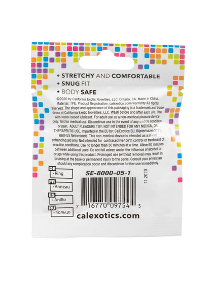 Foil Pack Ring - Clear (Case Qty: 24)