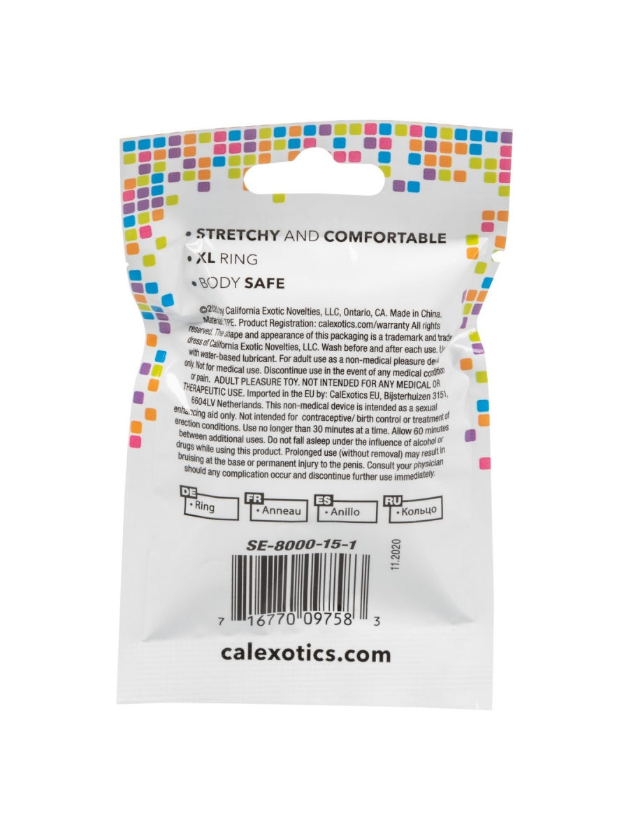 Foil Pack X-Large Ring - Clear (Case Qty: 24)