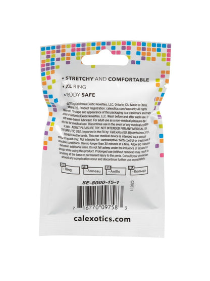 Foil Pack X-Large Ring - Clear (Case Qty: 24)