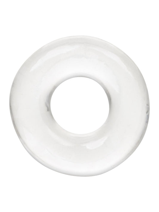 California Exotic Foil Pack X-Large Ring - Clear (Case Qty: 24)