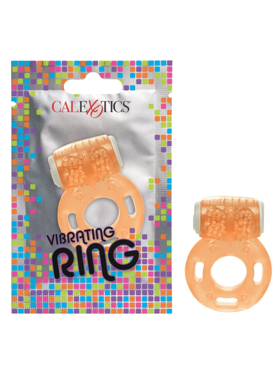 Foil Pack Vibrating Ring - Orange (Case Qty: 24)