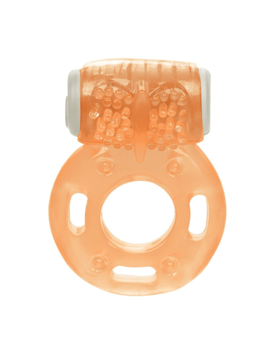 Foil Pack Vibrating Ring - Orange (Case Qty: 24)