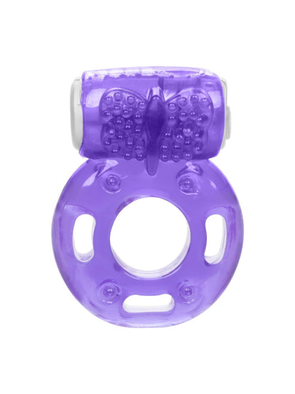 Foil Pack Vibrating Ring - Purple (Case Qty: 24)