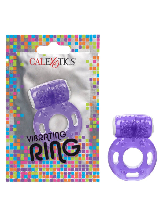 Foil Pack Vibrating Ring - Purple (Case Qty: 24)