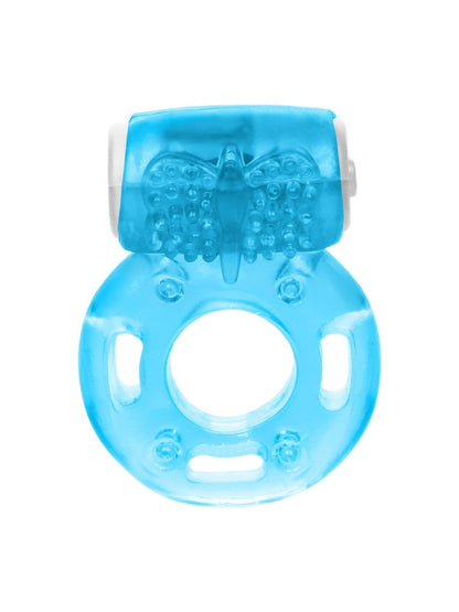 Foil Pack Vibrating Ring - Blue (Case Qty: 24)