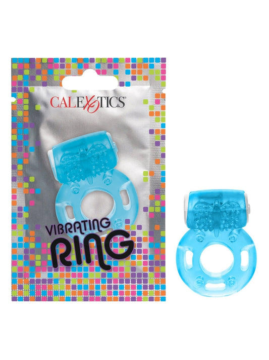 Foil Pack Vibrating Ring - Blue (Case Qty: 24)