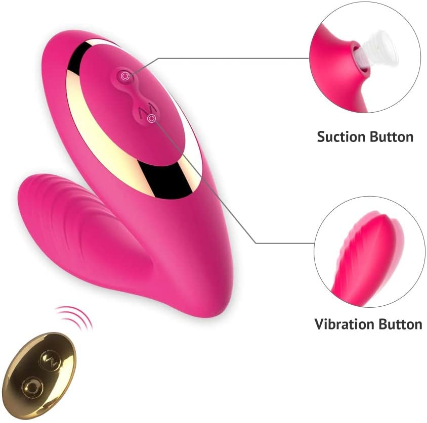 OG 2 Clitoral Sucking Vibrator Rose Red