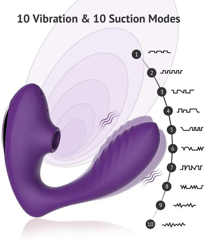 OG 2 Clitoral Sucking Vibrator Purple