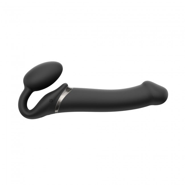 StrapOnMe Vibrating Bendable Strap-On Black L (MSRP CAD$209.99)