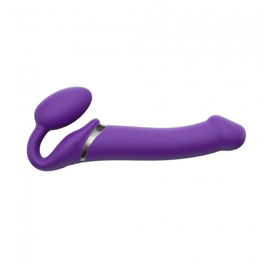 StrapOnMe Vibrating Bendable Strap-On Purple L (MSRP CAD$209.99)