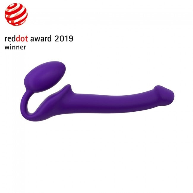 StrapOnMe Semi-Realistic Bendable Strap On Purple S (MSRP CAD$104.99)