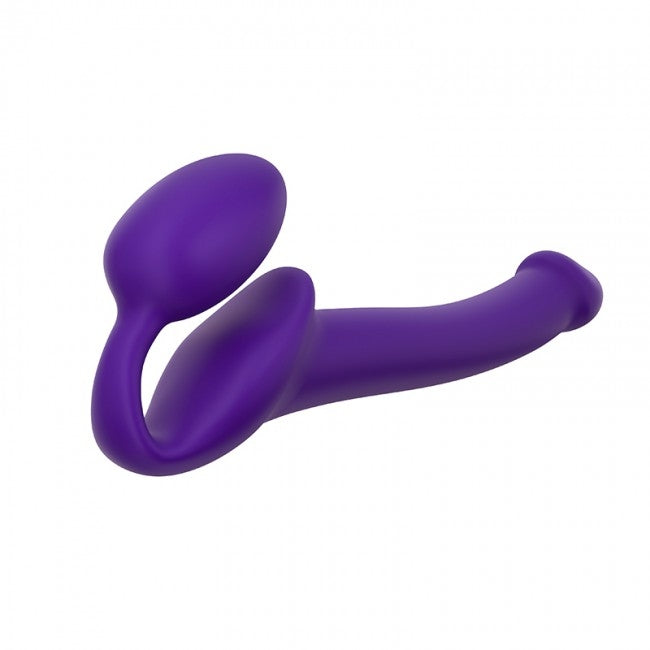 StrapOnMe Semi-Realistic Bendable Strap On Purple S (MSRP CAD$104.99)