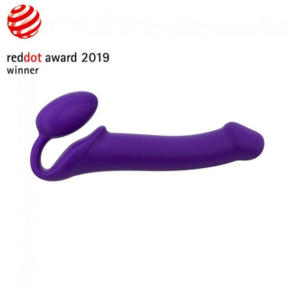 StrapOnMe Semi-Realistic Bendable Strap On Purple L (MSRP CAD$134.99)