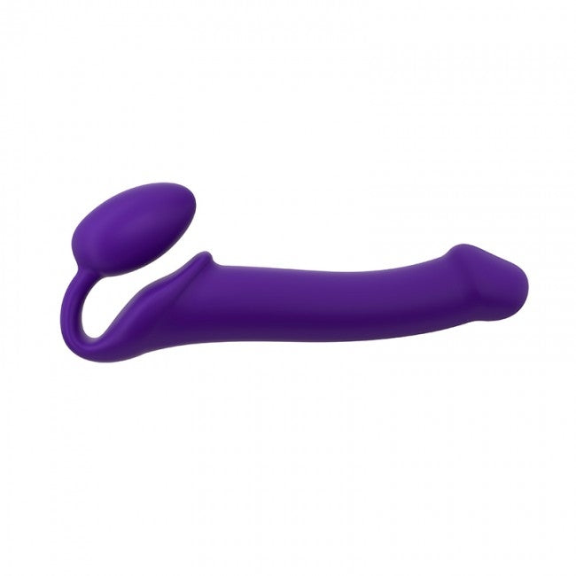 StrapOnMe Semi-Realistic Bendable Strap On Purple L (MSRP CAD$134.99)