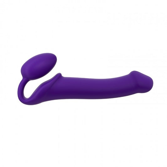 StrapOnMe Semi-Realistic Bendable Strap On Purple L (MSRP CAD$134.99)