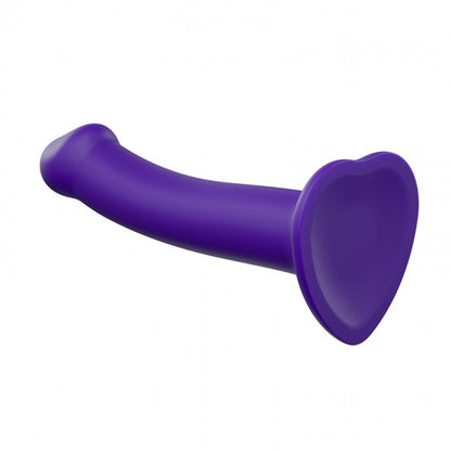 StrapOnMe Semi-Realistic Dual Density Bendable Dildo Purple M (MSRP CAD$104.99)